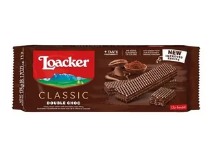 IF LOACKER  Wafle Classic z kremem kakowym 175g [18] - Ciastka - miniaturka - grafika 1