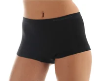 Bielizna sportowa damska - Brubeck Bokserki damskie Comfort Wool czarne r.M (BX10440) - miniaturka - grafika 1