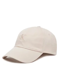 Calvin Klein Jeans Czapka z daszkiem Embroidered Monogram Cap LV04K5024G Różowy - Czapki i chusty sportowe męskie - miniaturka - grafika 1