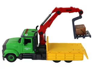 Pojazd Wywrotka Dźwig do Skręcania Rozkręcania - Samochody i pojazdy dla dzieci - miniaturka - grafika 4