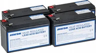 Baterie do zasilaczy awaryjnych UPS - Avacom AVACOM AVA-RBP04-12072-KIT - baterie pro CyberPower, EATON, Effekta, Legrand - miniaturka - grafika 1
