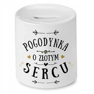 Skarbonki - Dla Pogodynki Skarbonka na Urodziny Prezent z Nadrukiem ze Zdjęciem - miniaturka - grafika 1