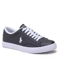 Buty dla chłopców - Sneakersy Polo Ralph Lauren Theron V RF104038 Navy Smooth PU w/ White PP - miniaturka - grafika 1