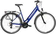 Rowery - Rower miejski damski Kross Sentio 2.0 28 M(20") rower niebieski/szary - miniaturka - grafika 1