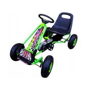 Jeździki dla dzieci - Gokart Na Pedały Pompowane Koła Dla Dzieci - miniaturka - grafika 1