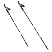 Kije trekkingowe - Kijki trekkingowe NILS TK8603 (38.5 - 135 cm) Czarny - miniaturka - grafika 1