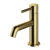 Baterie umywalkowe - Omnires Y Bateria umywalkowa stojąca mosiądz szczotkowany Y1210NBSB - miniaturka - grafika 1