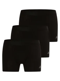 adidas Performance Obcisłe bokserki pakowane po 3 szt. Mężczyźni Dżersej czarny jednolity, M - Majtki męskie - miniaturka - grafika 1