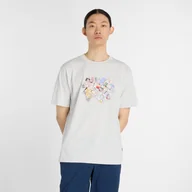 Koszulki męskie - Koszulka męska New Balance MT53905AHH szara - miniaturka - grafika 1