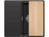 Zlewozmywaki - Primagran.pl Zlewozmywak kuchenny granitowy jednokomorowy z ociekaczem i dużą komorą XL Kopenhaga 550-40 Top MKFKC-X0#N+P#AROL04-KC$G+P#ADDP47-KB$G - miniaturka - grafika 1