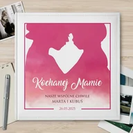 Albumy fotograficzne - Duży album na zdjęcia z nadrukiem dla mamy na Dzień Matki - miniaturka - grafika 1