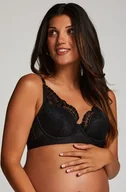 Biustonosze - Hunkemöller Biustonosz usztywniany Adelaide, dla kobiet karmiących Czarny - miniaturka - grafika 1