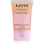 Podkłady do twarzy - NYX PROFESSIONAL MAKEUP Bare With Me Blur Tint Foundation 05 Vanilla - Podkład  05 Vanilla - miniaturka - grafika 1