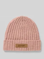 Czapki damskie - Czapka beanie z detalem z logo model ‘Aiana’ - miniaturka - grafika 1