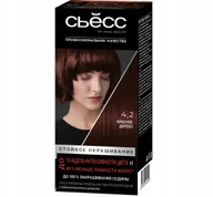 Farby do włosów i szampony koloryzujące - Kremowa farba do włosów SYOSS 4-2 Mahoń - miniaturka - grafika 1