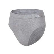 Majtki męskie - bawełniane SLIPY męskie Authentic 221 szary Cornette-3XL - miniaturka - grafika 1