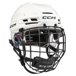 Kask hokejowy CCM Tacks 720 Combo White Senior S - Hokej - miniaturka - grafika 1
