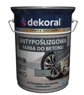 Farby zewnętrzne - Dekoral Akrylit B Farba Do Betonu 5L Brązowo-mahoń - miniaturka - grafika 1