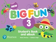 Książki do nauki języka angielskiego - New Big Fun 3 Student's Book and eBook with Online Practice - miniaturka - grafika 1