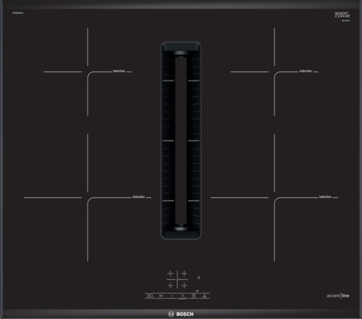 Bosch Built-in induction hob with integrated hood Bosch PIE695B15E