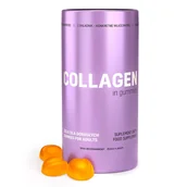 Włosy, skóra, paznokcie - Noble Health Kolagen w żelkach, smak brzoskwiniowy, 60 sztuk - miniaturka - grafika 1