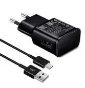 Ładowarki do telefonów - Android Ładowarka Szybka Z Kablem Do Galaxy S8 S9 S10 A50 A51 Z Flip3 - miniaturka - grafika 1