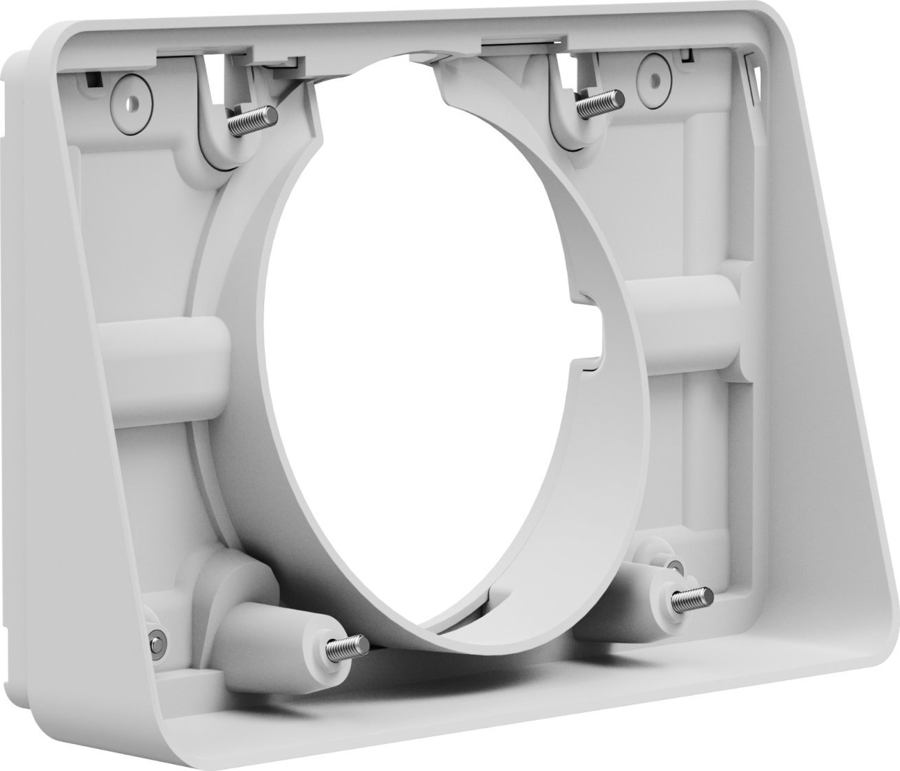 Logitech Logitech - Befestigungskit Saulenplatte mit Winkel, wendbare Schnittstelle - 14deg Betrachtungswinkel - fur Planungssystem fur Besprechungsraume - Off-White - Wandmontage 952-000127