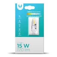 Żarówki LED - Żarówka LED G4 Silikon 1.7W 12V 6000K 170lm Forever Light - miniaturka - grafika 1