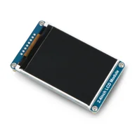 Podzespoły elektroniczne - Wyświetlacz LCD IPS 2,4'' 240x320px - SPI - 65K RGB - do Raspberry Pi, Arduino, STM32 - Waveshare 18366 - miniaturka - grafika 1