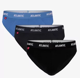 SLIPY ATLANTIC 3MP-128 (kolor turkus, rozmiar M) - Majtki męskie - miniaturka - grafika 1