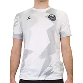 Koszulki męskie - Nike męska koszulka Psg M Nk Dry Top Ss Pm 4. White/White/(Black) (No Spon-bcfc) L - miniaturka - grafika 1