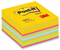 Etykiety samoprzylepne i bloki etykiet - Post-It KOSTKA SAMOP. 76x76mm 1x450k KOLOROWA - miniaturka - grafika 1