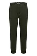 Spodenki męskie - Blend Męskie spodnie dresowe Downton, 190414_Forest Night, M - miniaturka - grafika 1