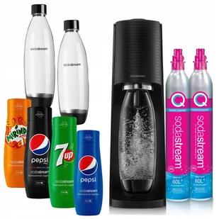 Saturator SodaStream Terra+Butelki Cylindry Syropy - Saturatory - miniaturka - grafika 1