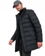 Kurtki męskie - GEOX PIKOWANA GRANATOWA KURTKA MĘSKA 52 6BA - miniaturka - grafika 1