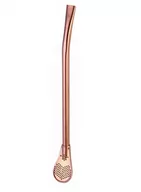 Słomki do napojów - Bombilla do Yerba Mate stal nierdzewna - szampańska - miniaturka - grafika 1