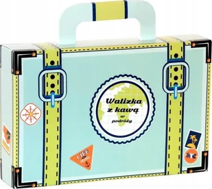Cup&You Walizka z kawą filtrami cukrem na rodzinny piknik - Zestawy upominkowe - miniaturka - grafika 1