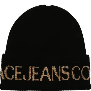 Versace Jeans Couture Czapka | z dodatkiem wełny - Czapki damskie - miniaturka - grafika 1