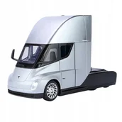 Samochody i pojazdy dla dzieci - TESLA SEMI ALLOUD TRUCK HEAD METALOWY MODEL 1:24 DŹWIĘK ŚWIATŁO - miniaturka - grafika 1
