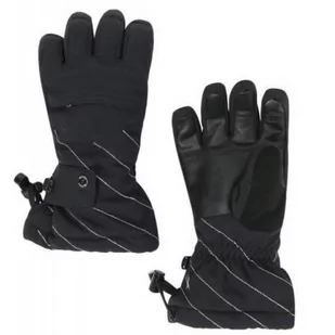 Rękawice narciarskie dla dzieci Spyder Synthesis Ski Glove czarne - Rękawice narciarskie - miniaturka - grafika 1