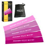 Zestaw 5 Gum Do Ćwiczeń Mini Band 4FIZJO Fitness