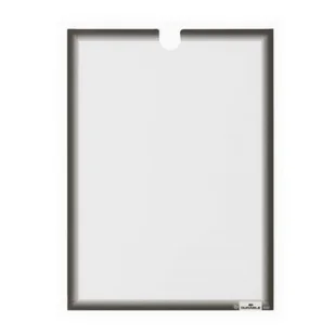 Ramka samoprzylepna A4 na dokumenty DURABLE antracytowa 5szt. /400657/ - Artykuły biurowe - miniaturka - grafika 1