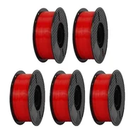 Filamenty i akcesoria do drukarek 3D - filament do drukarek 3D, szybkie drukowanie, kolor mieszany, 5 kg czerwony - miniaturka - grafika 1