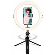 Lampy studyjne - AGFAPHOTO Lampa pierścieniowa LED AGFAPHOTO ARL11 - miniaturka - grafika 1