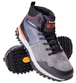 Buty trekkingowe męskie - Hi-Tec, męskie buty turystyczne, Breder Mid WP V, r. 43, szary - miniaturka - grafika 1