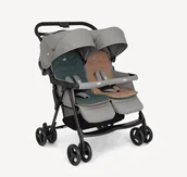 Wózki dziecięce - Joie Aire Twin – dvivietis vežimelis Akmenukas - miniaturka - grafika 1