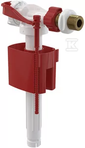 Zawór napełniający boczno zasilany z metalową końcówką (zbiorniki ceramiczne) średnica gwintu 1/2" - Spłuczki - miniaturka - grafika 1