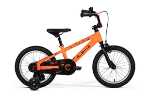 Rower dziecięcy M-BIKE QKI, rozmiar koła 16", NEON ORANGE - Rowery - miniaturka - grafika 1