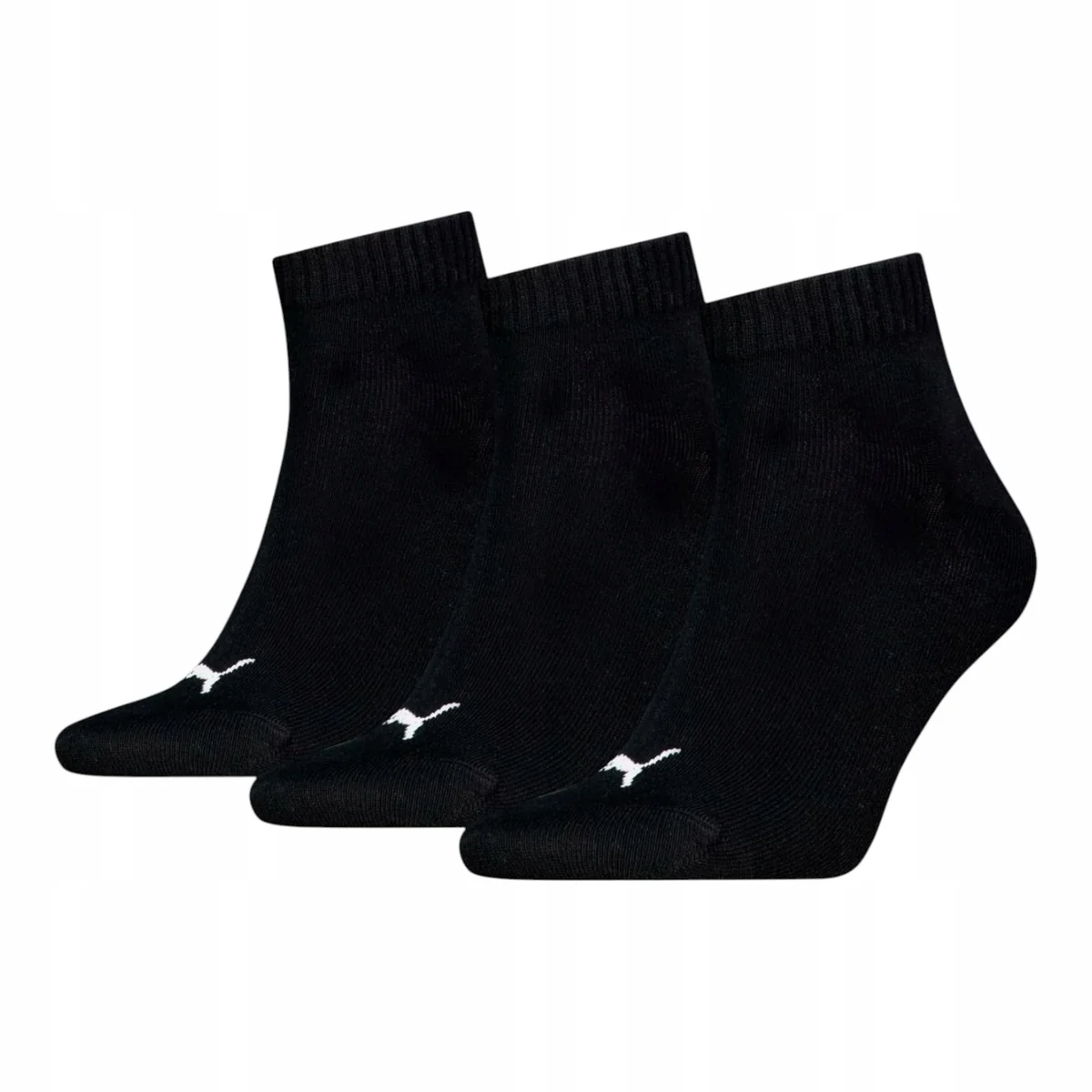 skarpety PUMA UNISEX QUARTER PLAIN 3PAK bawełniane 938589 06 R. 47/49