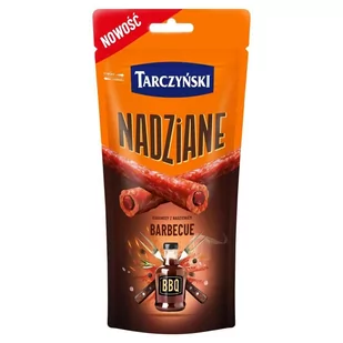 Tarczyński Nadziane Kabanosy z nadzieniem barbecue 95 g - Kiełbasa i wędliny - miniaturka - grafika 1